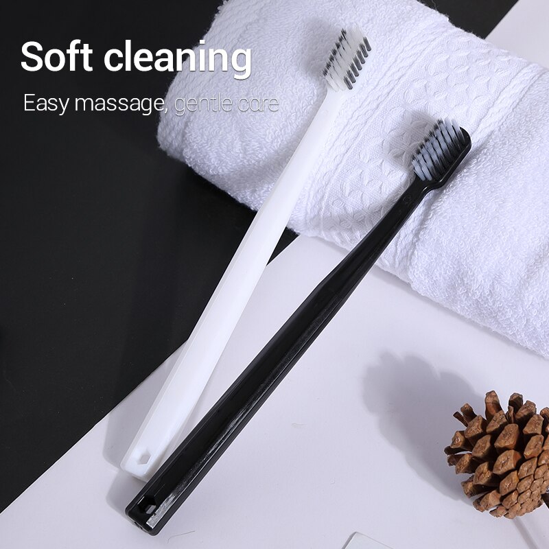 10PC Bamboo Charcoal Brush Sil - огляд і ціна Bamboo Toothbrush Set
