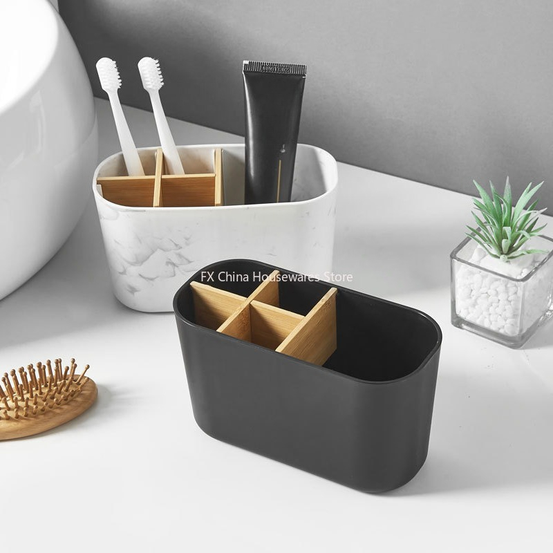 Toothbrush Holder For Electric - огляд і ціна Bamboo Toothbrush Set