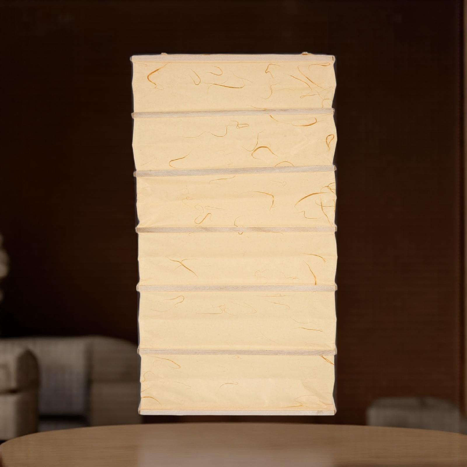 Rectangular Foldable Paper Lam - огляд і ціна Sustainable Living Usa