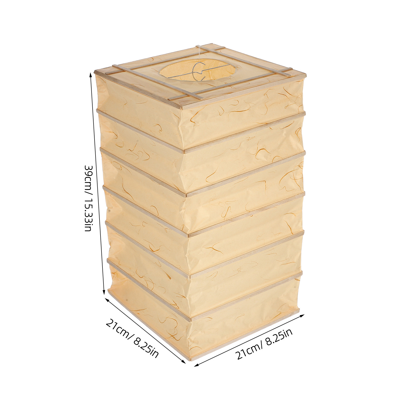 Rectangular Foldable Paper Lam - огляд і ціна Sustainable Living Usa