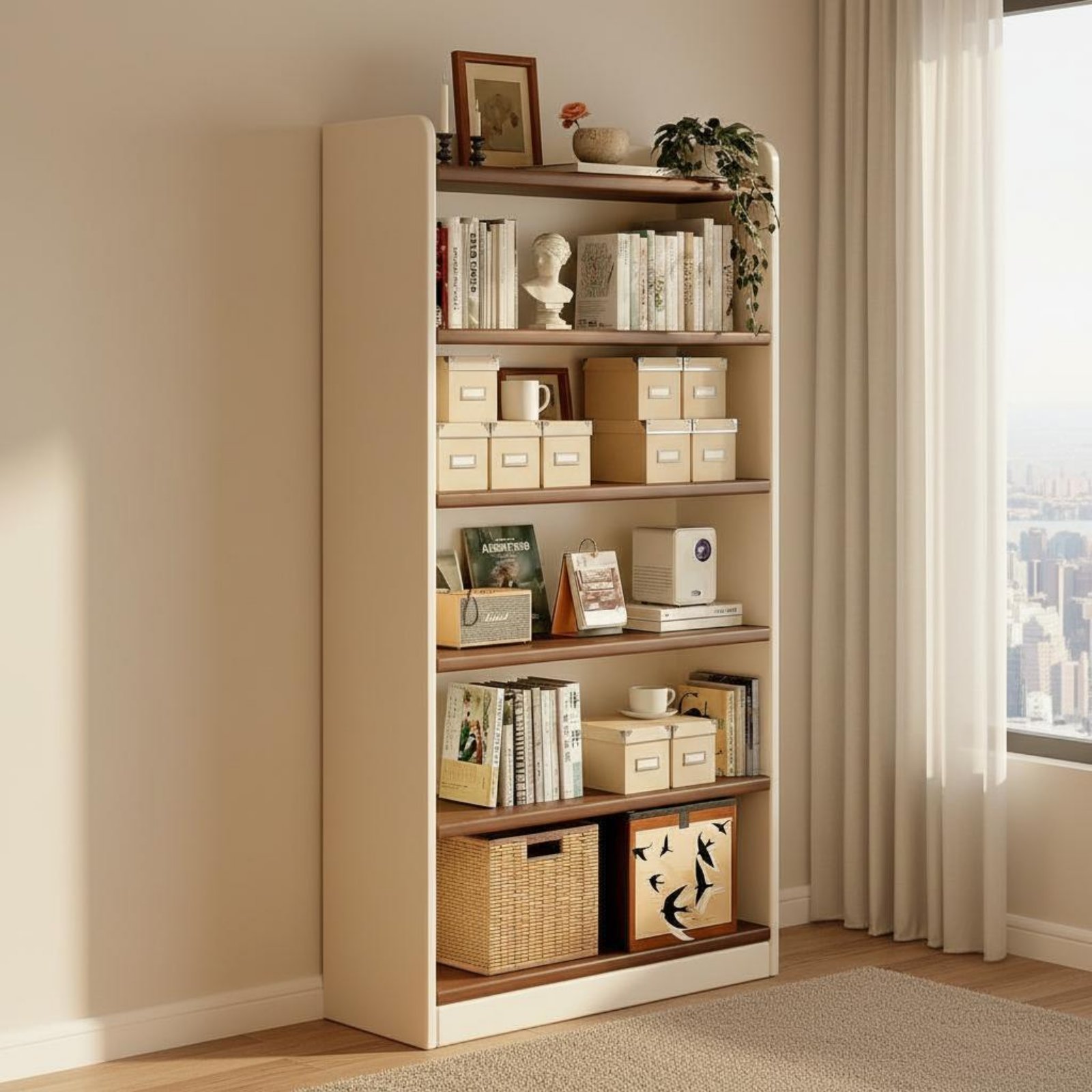 Multi-Tier Book Organizer Larg - огляд і ціна Sustainable Living Usa